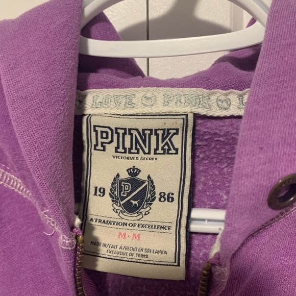 Medium Pink Victoria’s Secret purple sweater - Picture 3 of 4